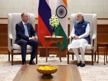 رئیس شورای امنیت روسیه با نخست وزیر هند دیدار کرد